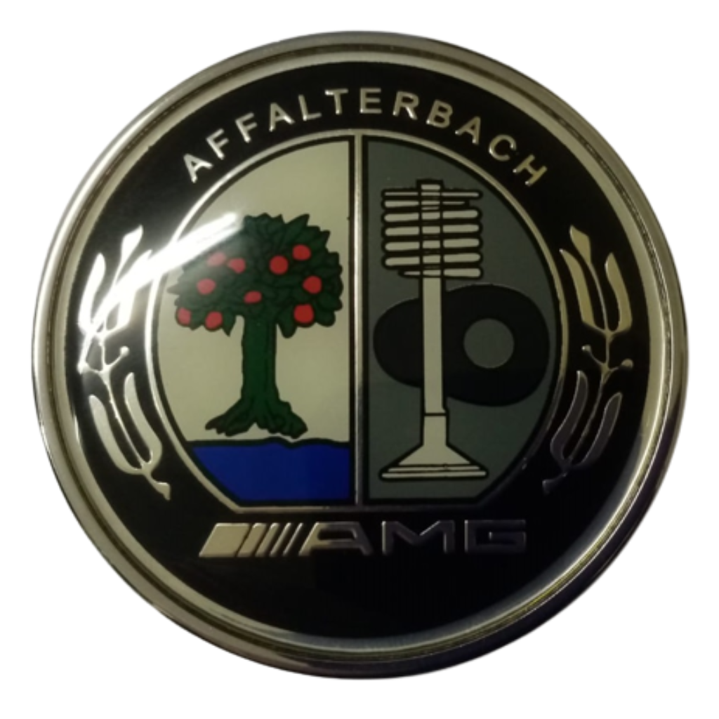 Mercedes Benz - Flat Bonnet Badge - Colour - Affalterbach