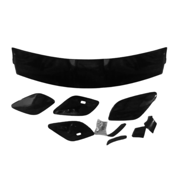 Roof Spoiler - Black - Preface & Facelift - Mercedes Benz - A-Class W176 12-18 - Preface & Facelift