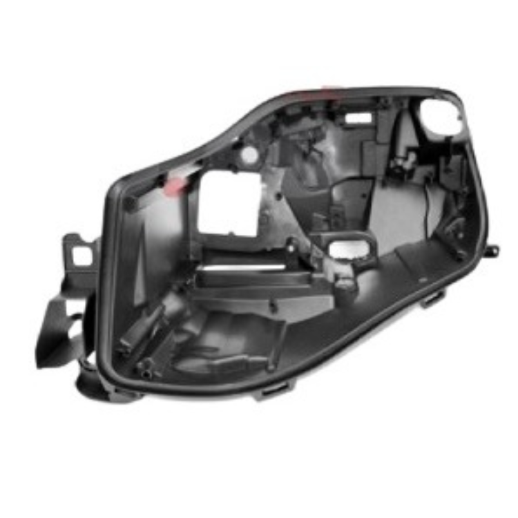 Headlight Casing - Headlight Back Cover - Right - Facelift - Mercedes Benz - C-Class W204 11-13 - Default