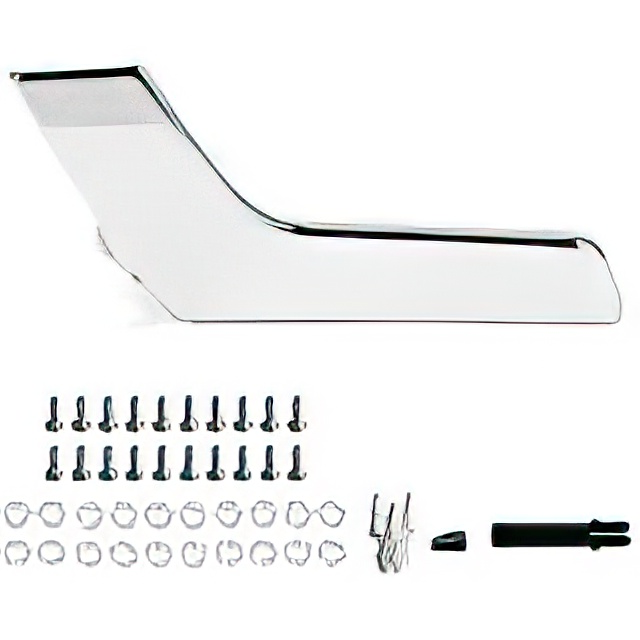 Door Handle Repair Kit - Mercedes Benz - C-Class W204 07-14, E-Class W212 09-16 - Front R/H Chrome - Gloss - Year: 2007-2014