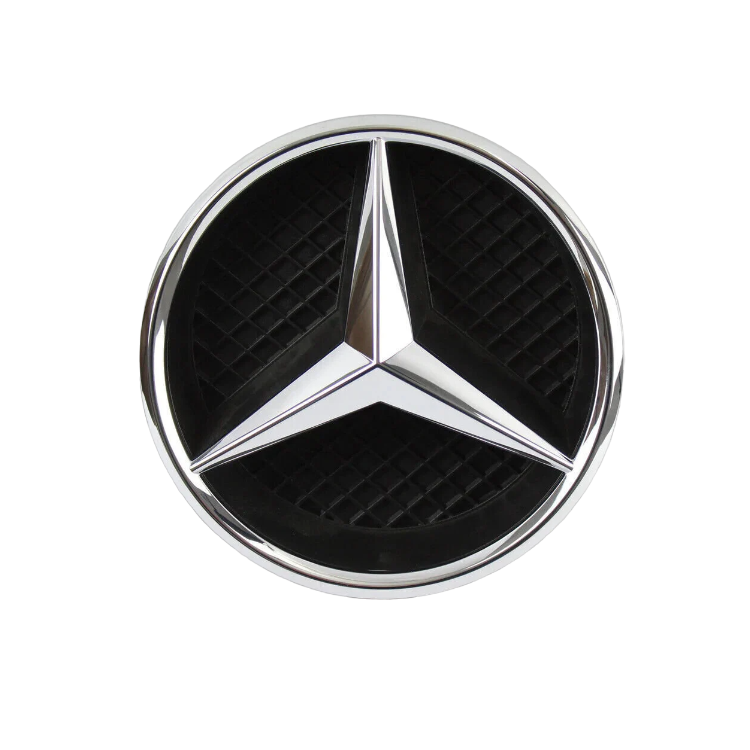 BADGE - Chrome A-Class, W176, B-Class, W246, C-Class, W205, E-Class, W212, E-Coupe, W207, R-Class, W251, GL, X166, GLA, X156, ML, W166, CLA, W117, CLS, W21