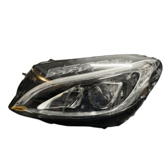 Head Light - W205 - Single Xenon - Left 14-19