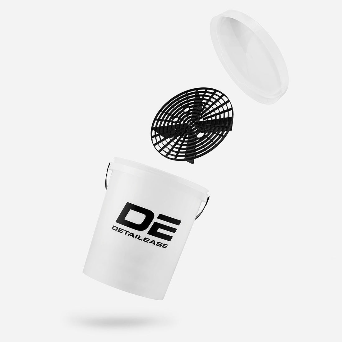 Detail Ease - Clear 20 Liter Detailing Bucket / SINGLE BUCKET