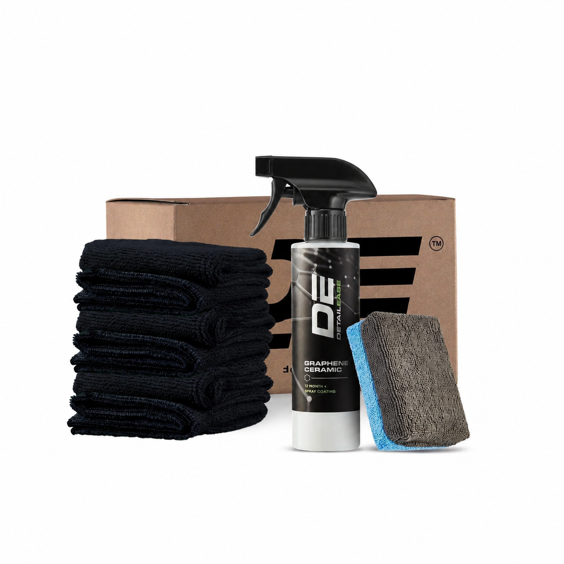 Detail Ease - Graphene Coat Kit / Ceramic Coating Kit and Retail Box