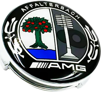 Wheel Cap - Mercedes Benz - Flat - Affalterbach - AMG - Colour - Prices are per wheel cap
