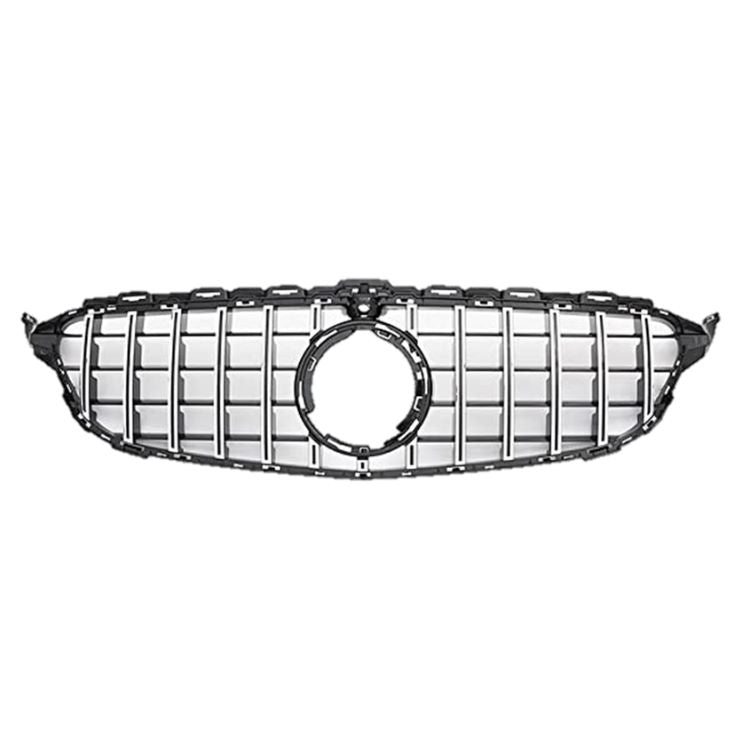 GT Grill - Chrome With Camera Port - Preface - Mercedes Benz -C-Class W205 14-18