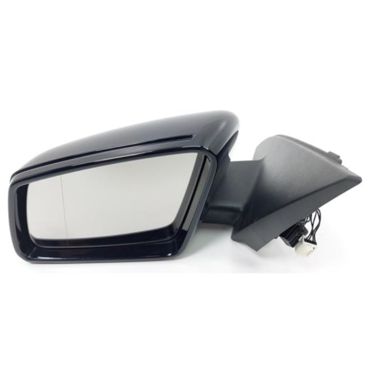 Side Mirror - Complete - Without Blindspot - Left - Mercedes Benz - C-Class W204 07-10