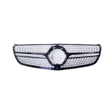 W447 V-Class Diamond Style Grille Black and Chrome 14-19