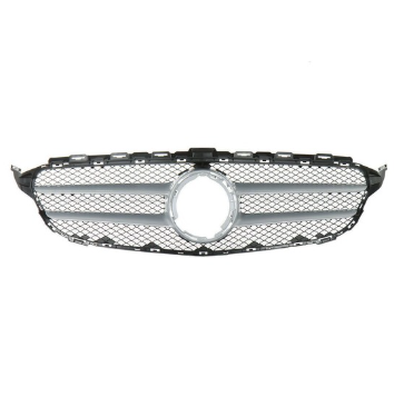 W205 C-Class Sports Pack Grille Black 14-18