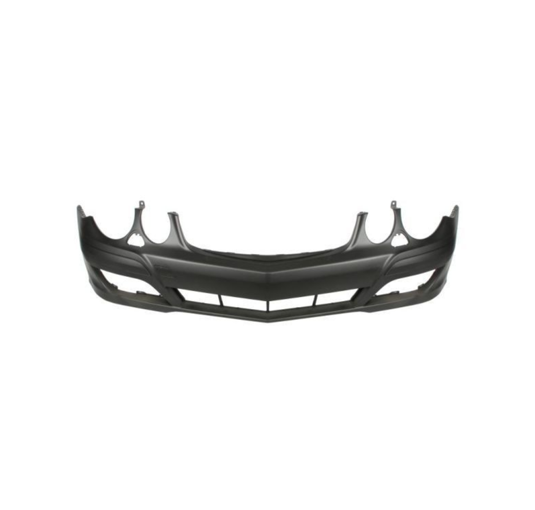 Car bumper on a white background