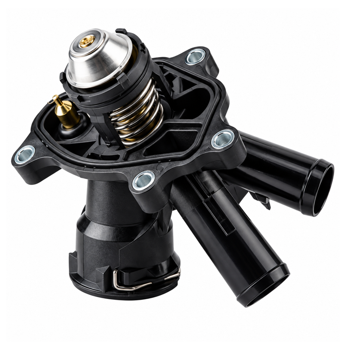 Thermostat and Housing (Coolant) - M271 CGI 180,200, 220,250, 4-Cyl Petrol 10-15